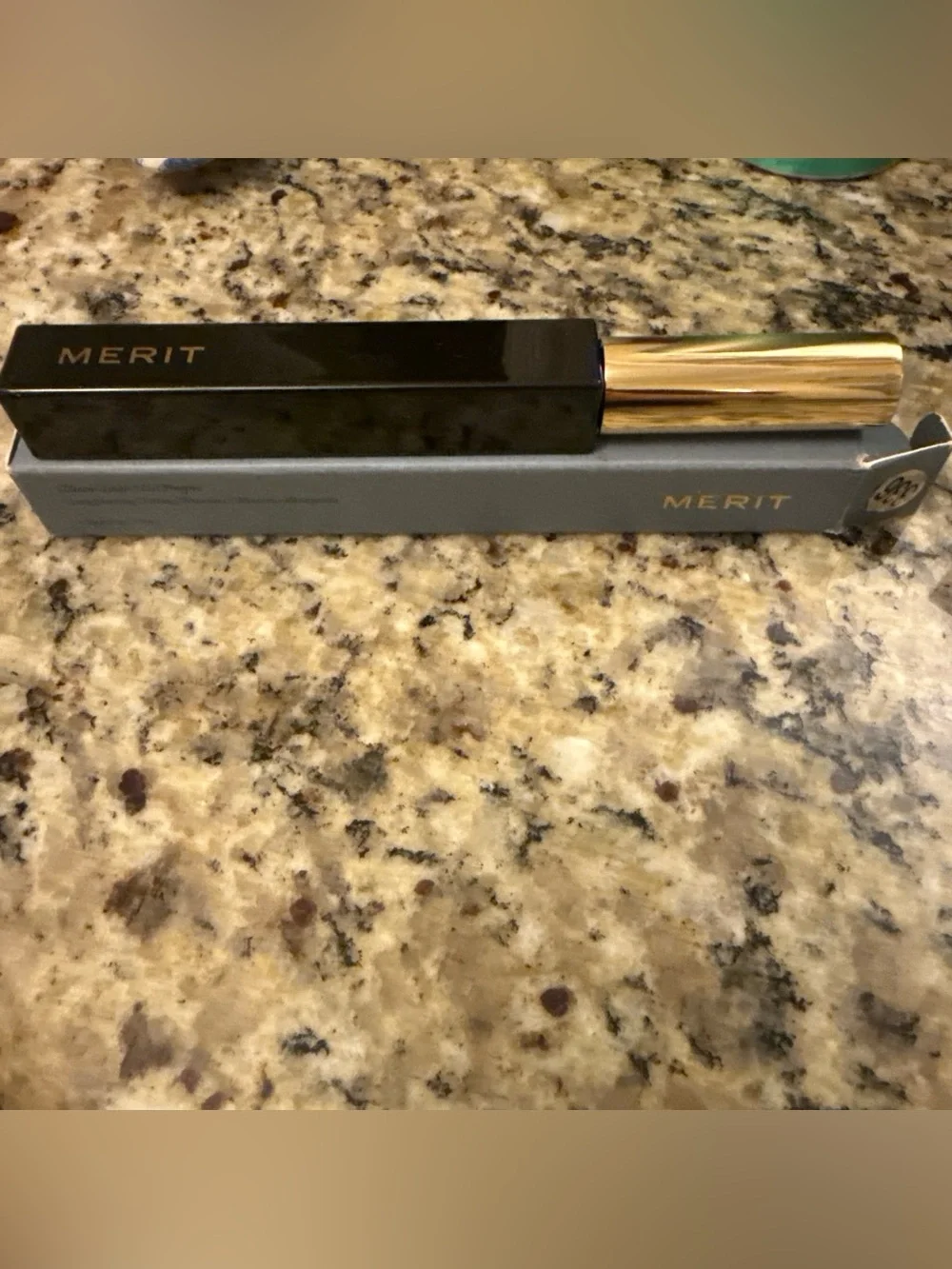 Merit Black Mascara with Gold Cap - Volumizing Lash Formula